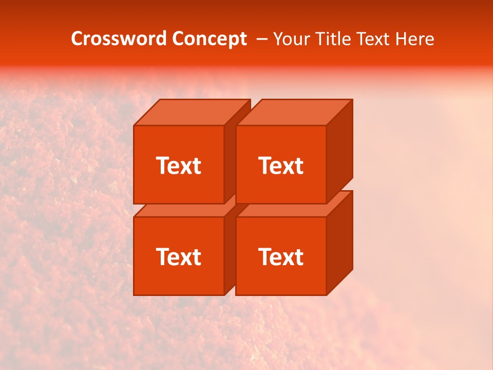 A Pile Of Red Powder With The Words Name Of Presentation PowerPoint Template