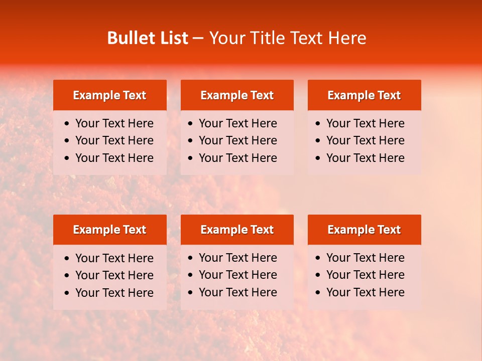 A Pile Of Red Powder With The Words Name Of Presentation PowerPoint Template