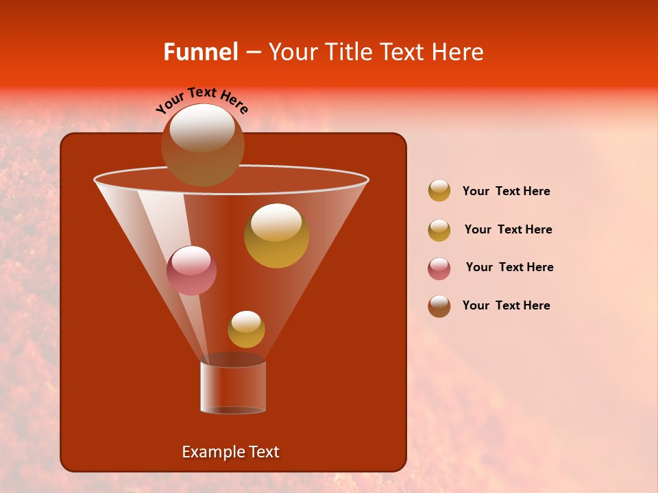 A Pile Of Red Powder With The Words Name Of Presentation PowerPoint Template