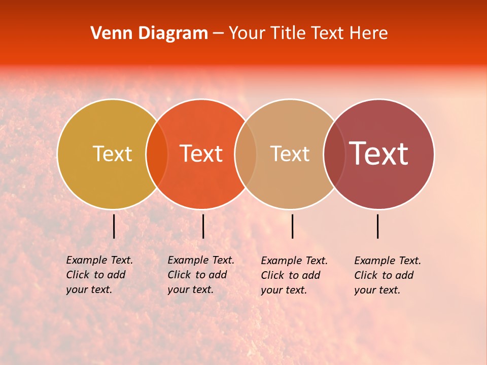 A Pile Of Red Powder With The Words Name Of Presentation PowerPoint Template