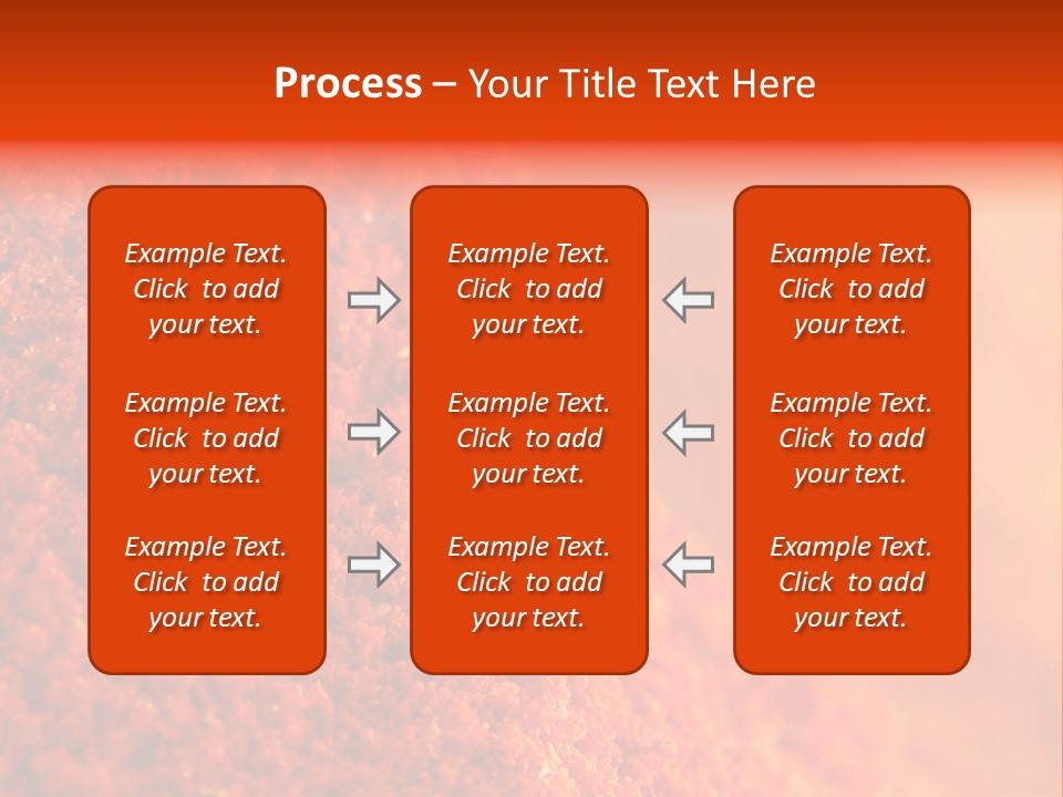 A Pile Of Red Powder With The Words Name Of Presentation PowerPoint Template