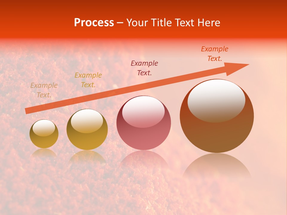 A Pile Of Red Powder With The Words Name Of Presentation PowerPoint Template