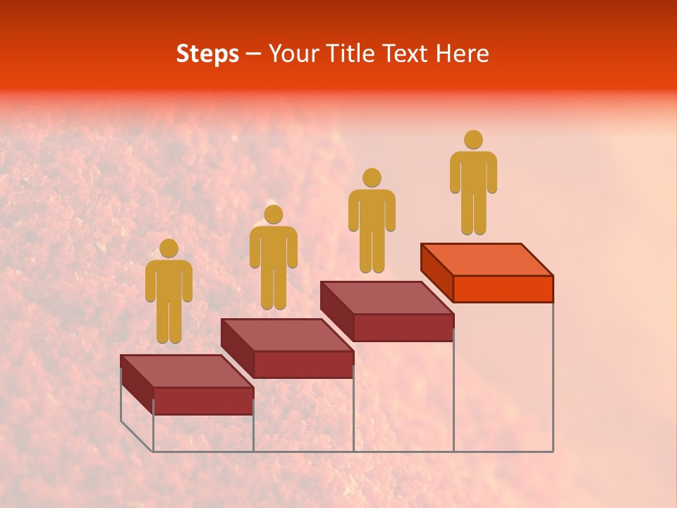 A Pile Of Red Powder With The Words Name Of Presentation PowerPoint Template