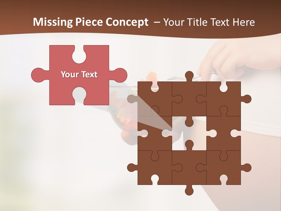 A Pregnant Woman Holding A Bowl Of Vegetables PowerPoint Template