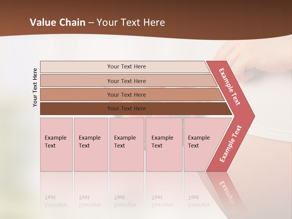 A Pregnant Woman Holding A Bowl Of Vegetables PowerPoint Template