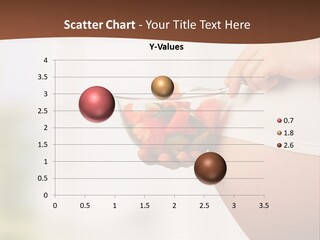 A Pregnant Woman Holding A Bowl Of Vegetables PowerPoint Template