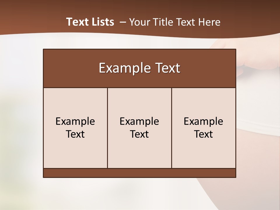 A Pregnant Woman Holding A Bowl Of Vegetables PowerPoint Template