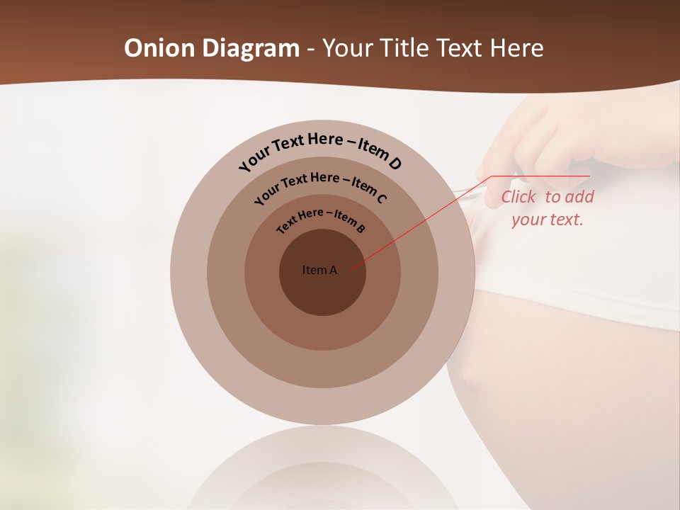 A Pregnant Woman Holding A Bowl Of Vegetables PowerPoint Template