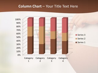 A Pregnant Woman Holding A Bowl Of Vegetables PowerPoint Template