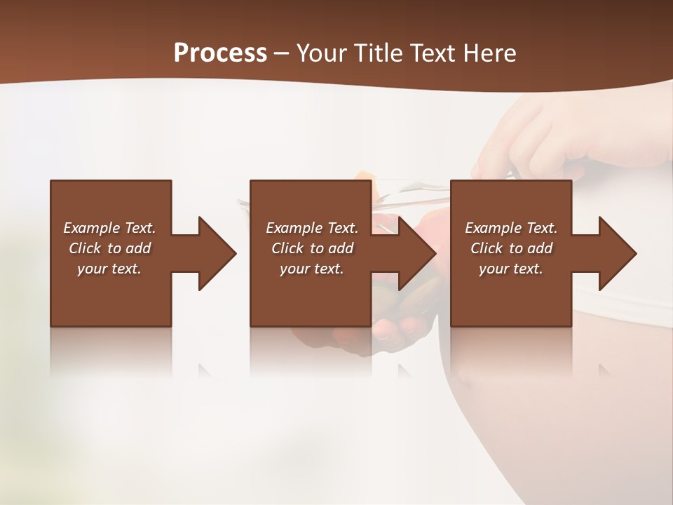 A Pregnant Woman Holding A Bowl Of Vegetables PowerPoint Template