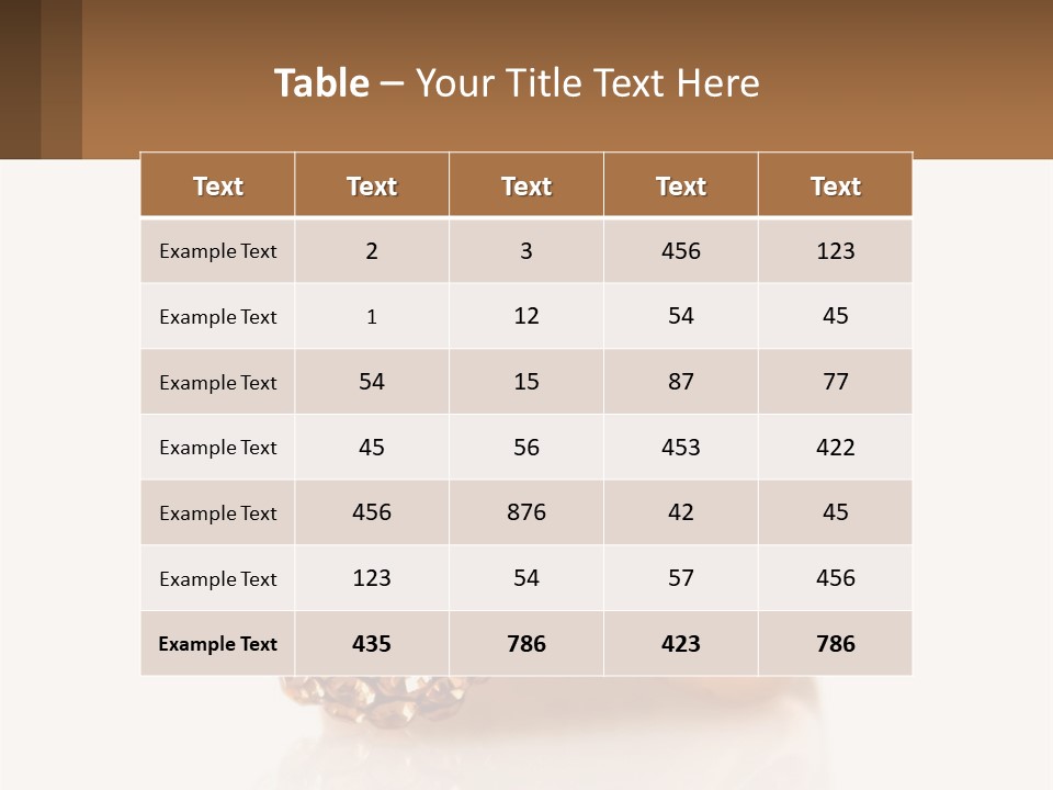 Two Gold Rings With Diamonds On A White Background PowerPoint Template