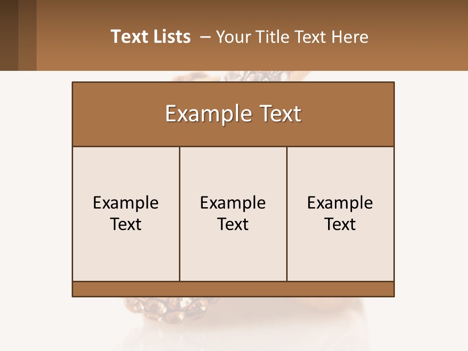 Two Gold Rings With Diamonds On A White Background PowerPoint Template