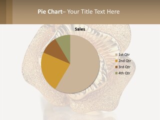 A Gold Flower Powerpoint Presentation Template PowerPoint Template