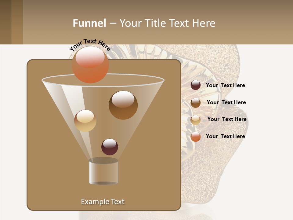 A Gold Flower Powerpoint Presentation Template PowerPoint Template