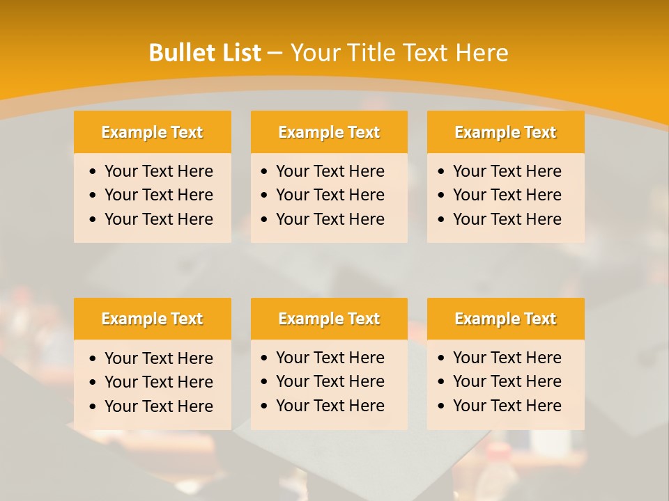 A Group Of People In Graduation Caps And Gowns PowerPoint Template