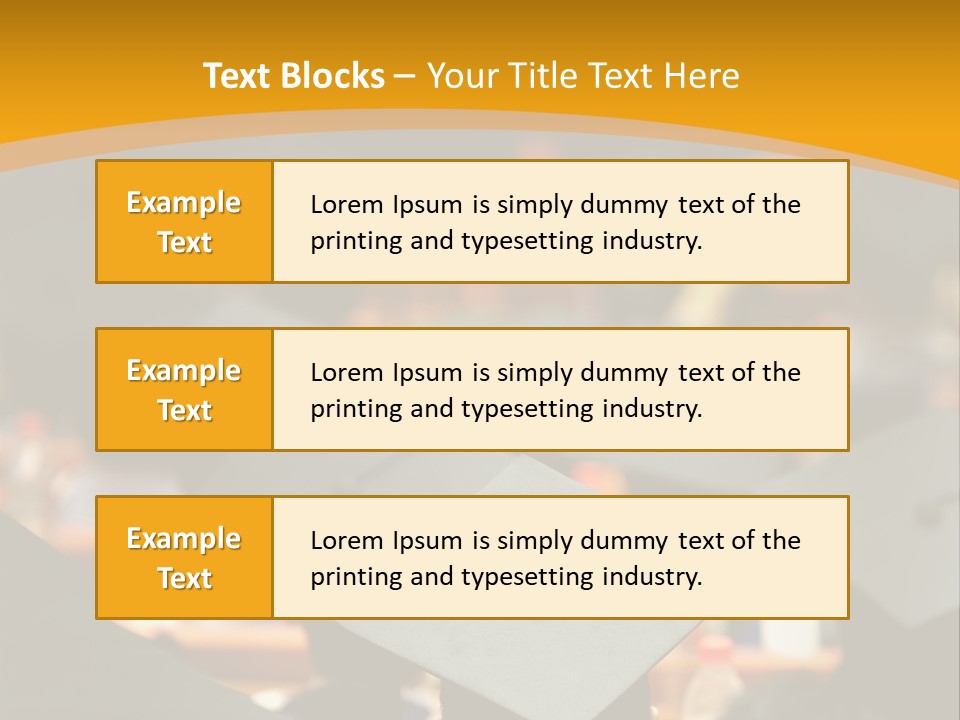 A Group Of People In Graduation Caps And Gowns PowerPoint Template