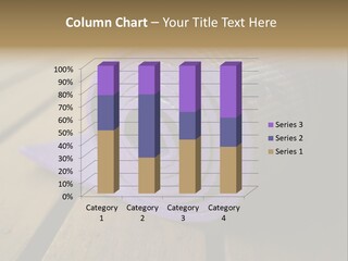 A Purple Yoga Mat On A Wooden Table PowerPoint Template