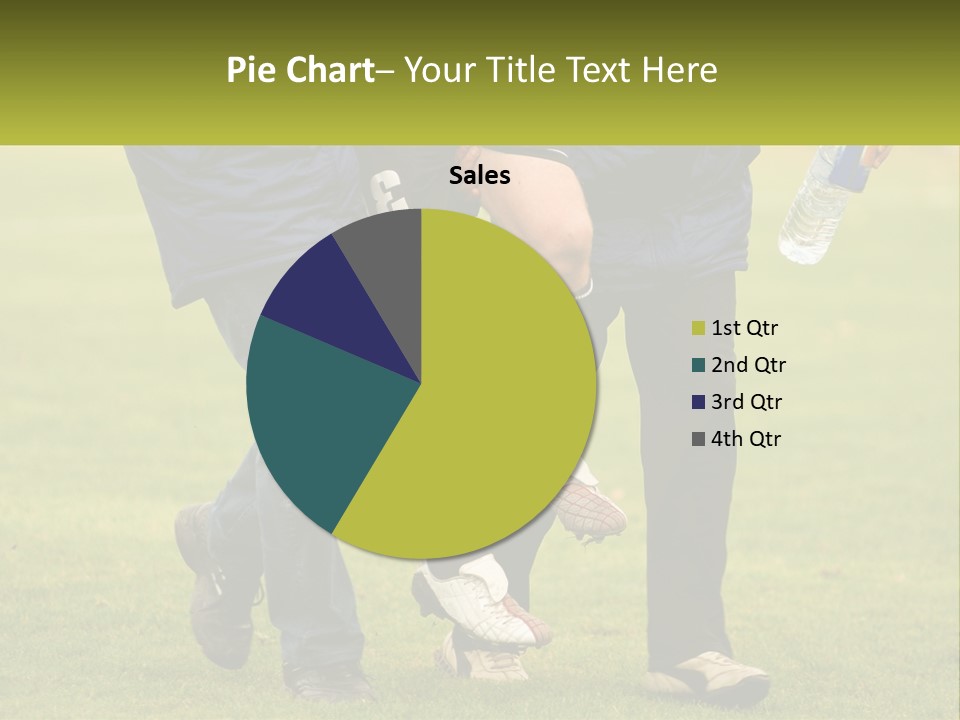A Group Of Soccer Players Walking Across A Field PowerPoint Template