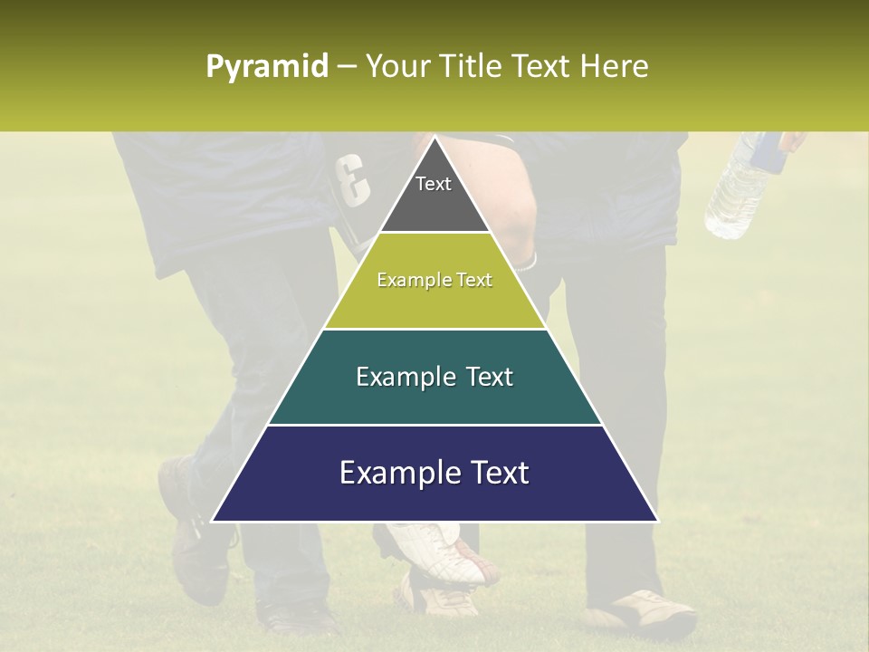 A Group Of Soccer Players Walking Across A Field PowerPoint Template