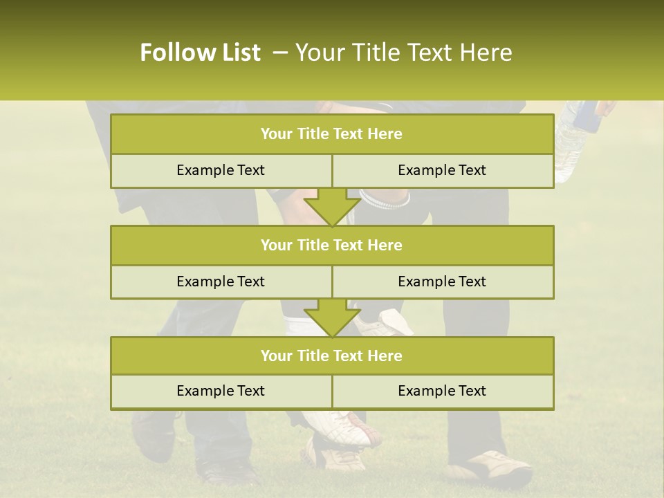 A Group Of Soccer Players Walking Across A Field PowerPoint Template