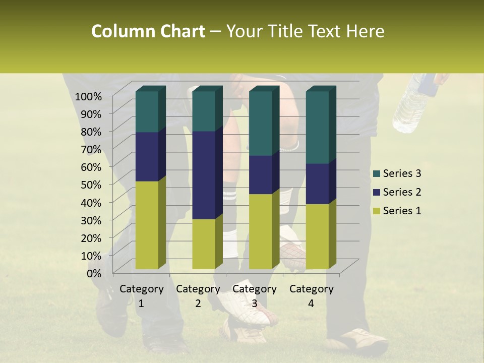 A Group Of Soccer Players Walking Across A Field PowerPoint Template