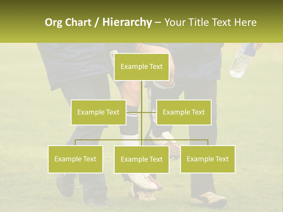 A Group Of Soccer Players Walking Across A Field PowerPoint Template