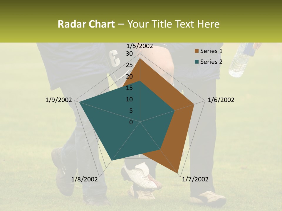 A Group Of Soccer Players Walking Across A Field PowerPoint Template