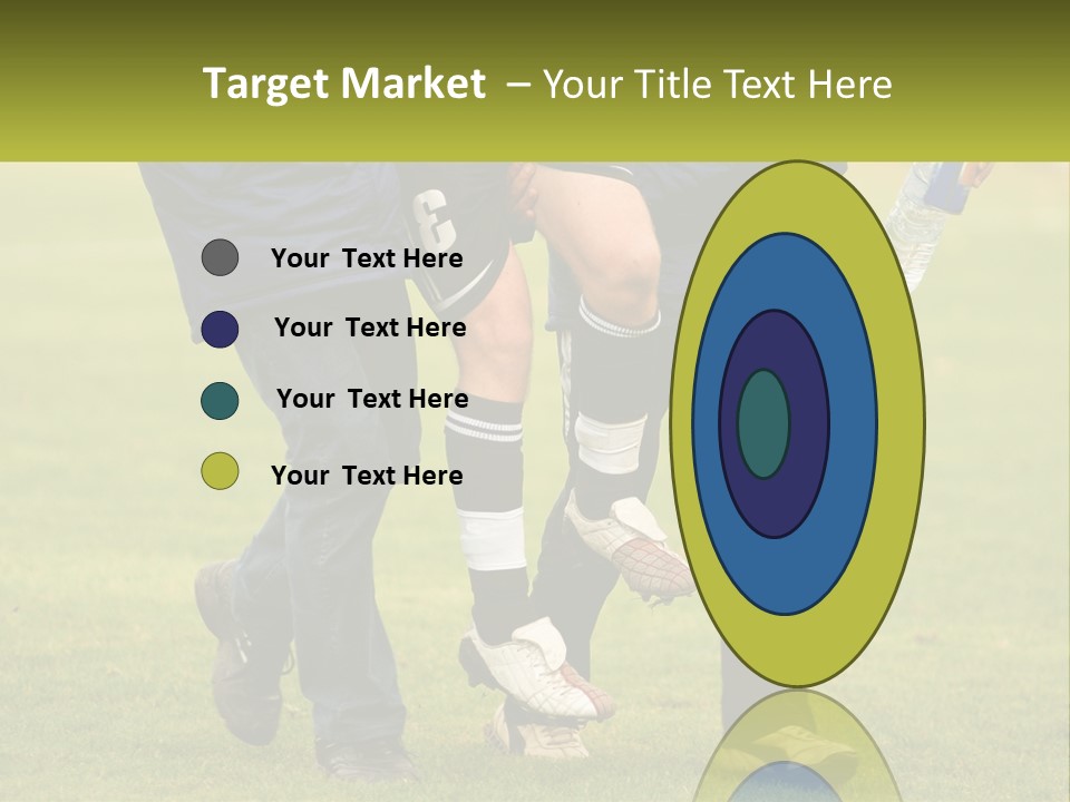 A Group Of Soccer Players Walking Across A Field PowerPoint Template