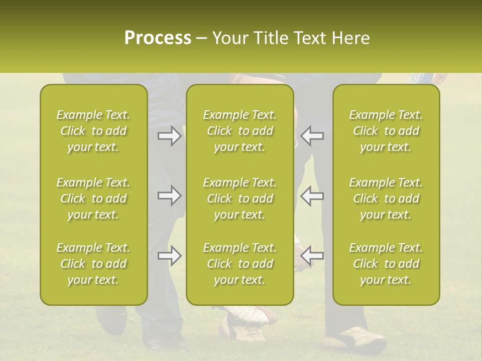 A Group Of Soccer Players Walking Across A Field PowerPoint Template