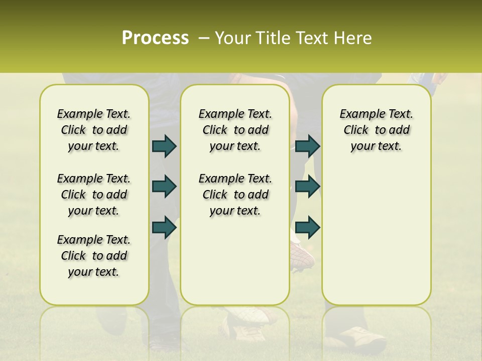 A Group Of Soccer Players Walking Across A Field PowerPoint Template