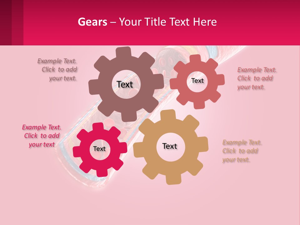 A Medical Powerpoint Presentation Is Shown PowerPoint Template