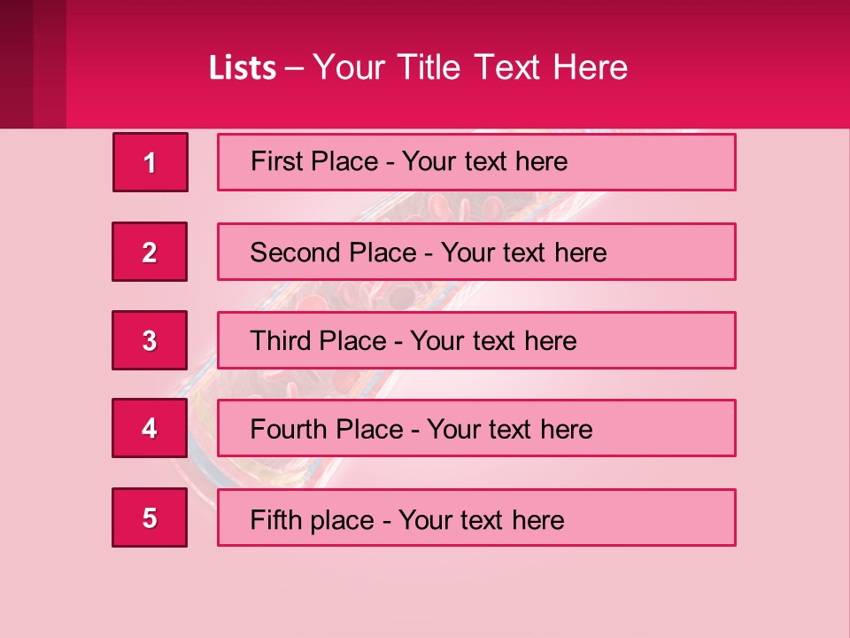A Medical Powerpoint Presentation Is Shown PowerPoint Template
