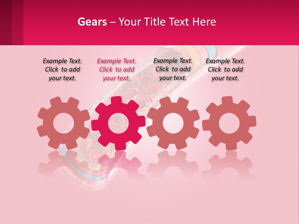 A Medical Powerpoint Presentation Is Shown PowerPoint Template