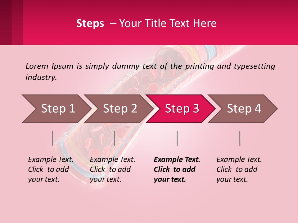 A Medical Powerpoint Presentation Is Shown PowerPoint Template