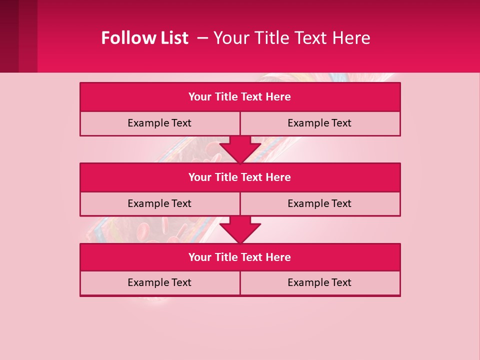 A Medical Powerpoint Presentation Is Shown PowerPoint Template