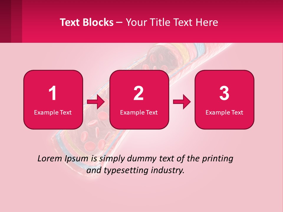 A Medical Powerpoint Presentation Is Shown PowerPoint Template