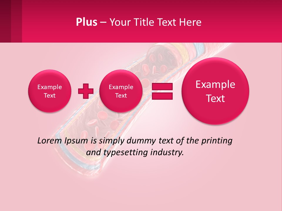A Medical Powerpoint Presentation Is Shown PowerPoint Template