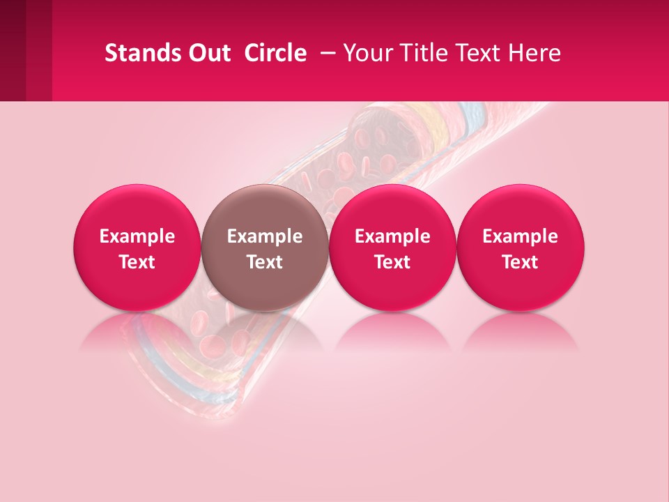 A Medical Powerpoint Presentation Is Shown PowerPoint Template