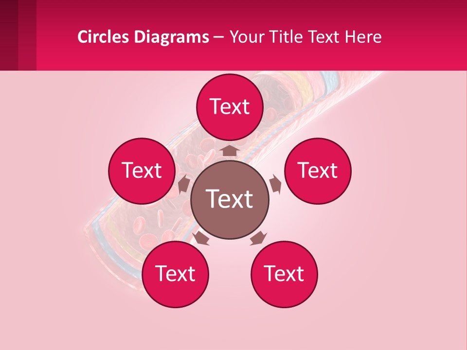 A Medical Powerpoint Presentation Is Shown PowerPoint Template