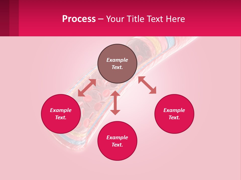 A Medical Powerpoint Presentation Is Shown PowerPoint Template