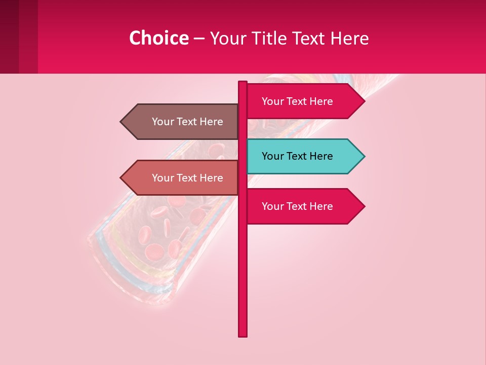 A Medical Powerpoint Presentation Is Shown PowerPoint Template