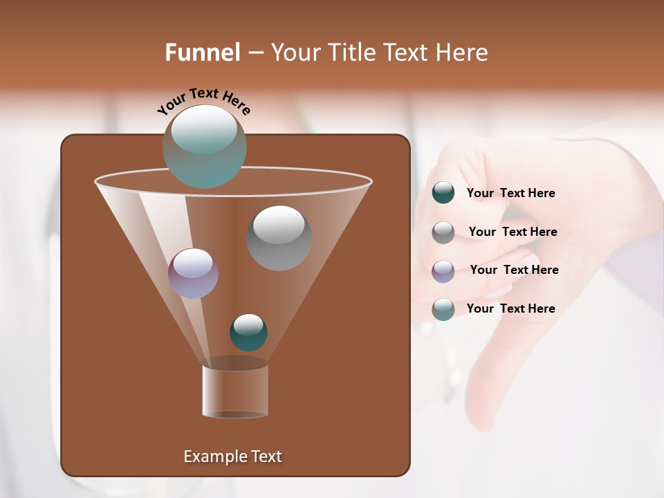 A Doctor Pointing At Someone With A Stethoscope PowerPoint Template