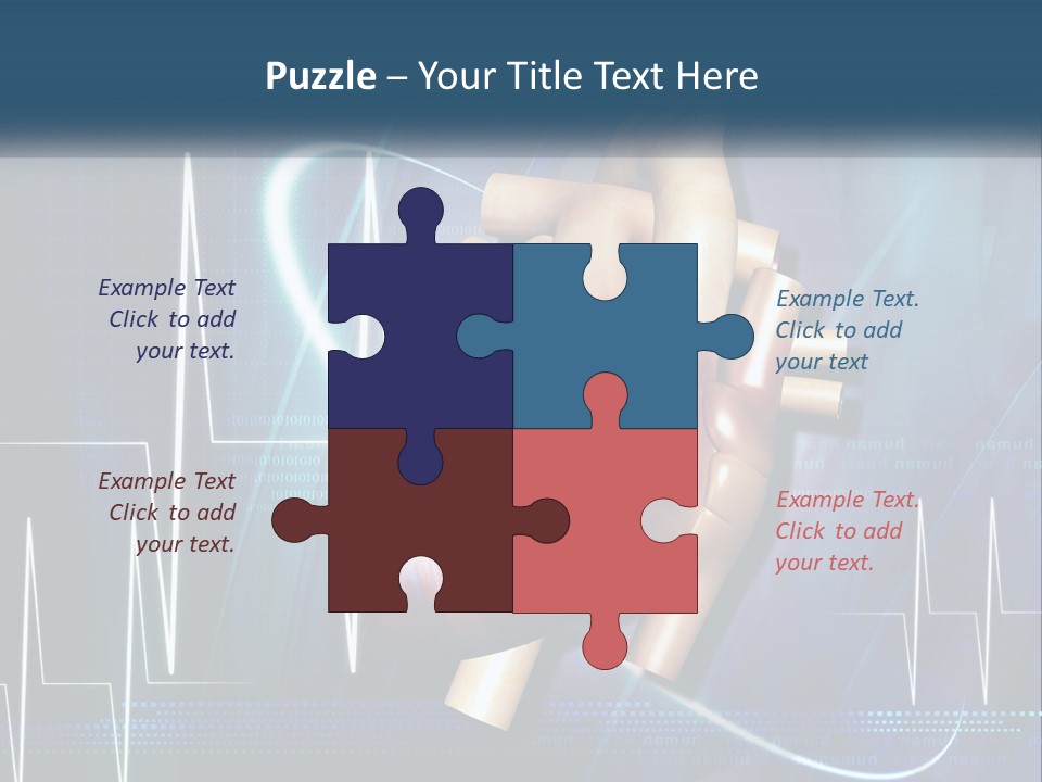 A Medical Powerpoint Presentation With A Heart PowerPoint Template