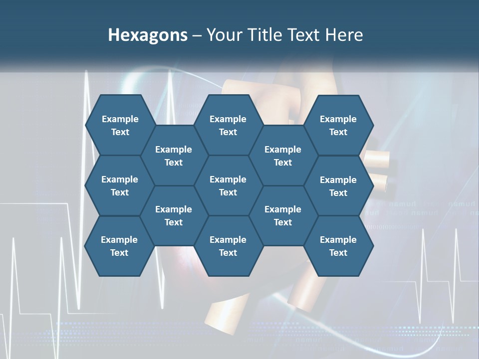 A Medical Powerpoint Presentation With A Heart PowerPoint Template