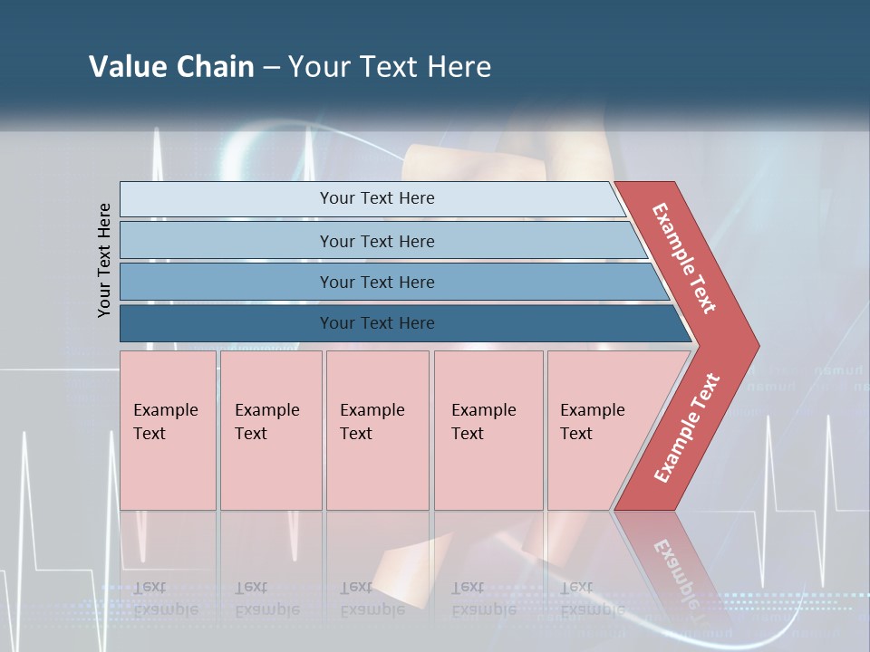 A Medical Powerpoint Presentation With A Heart PowerPoint Template