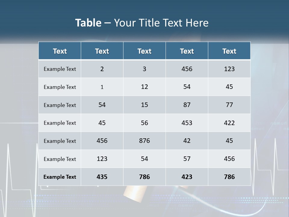 A Medical Powerpoint Presentation With A Heart PowerPoint Template
