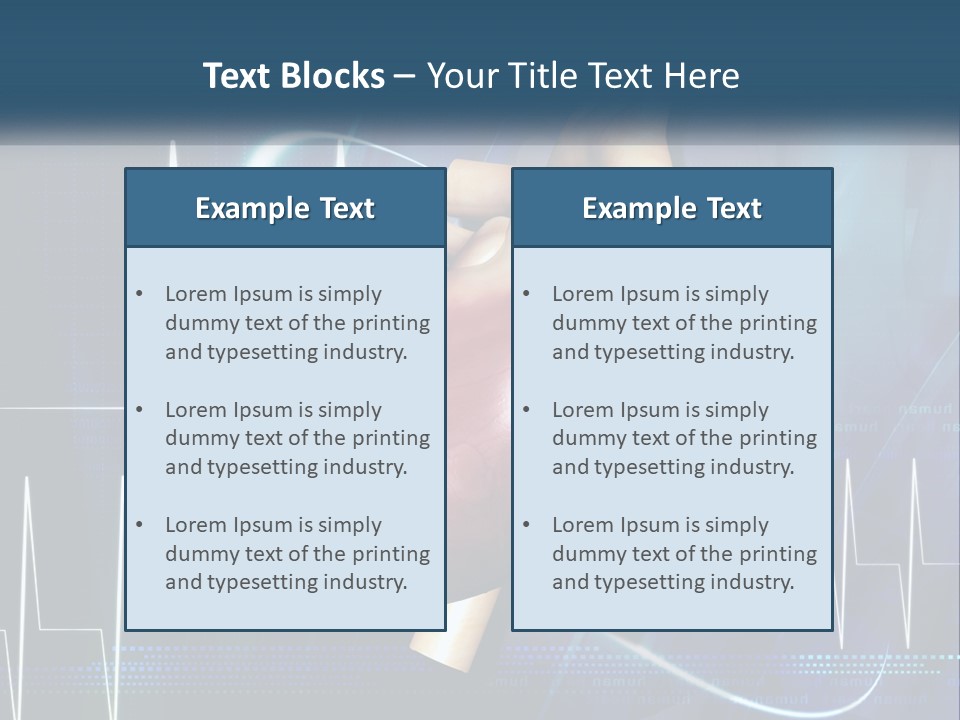 A Medical Powerpoint Presentation With A Heart PowerPoint Template
