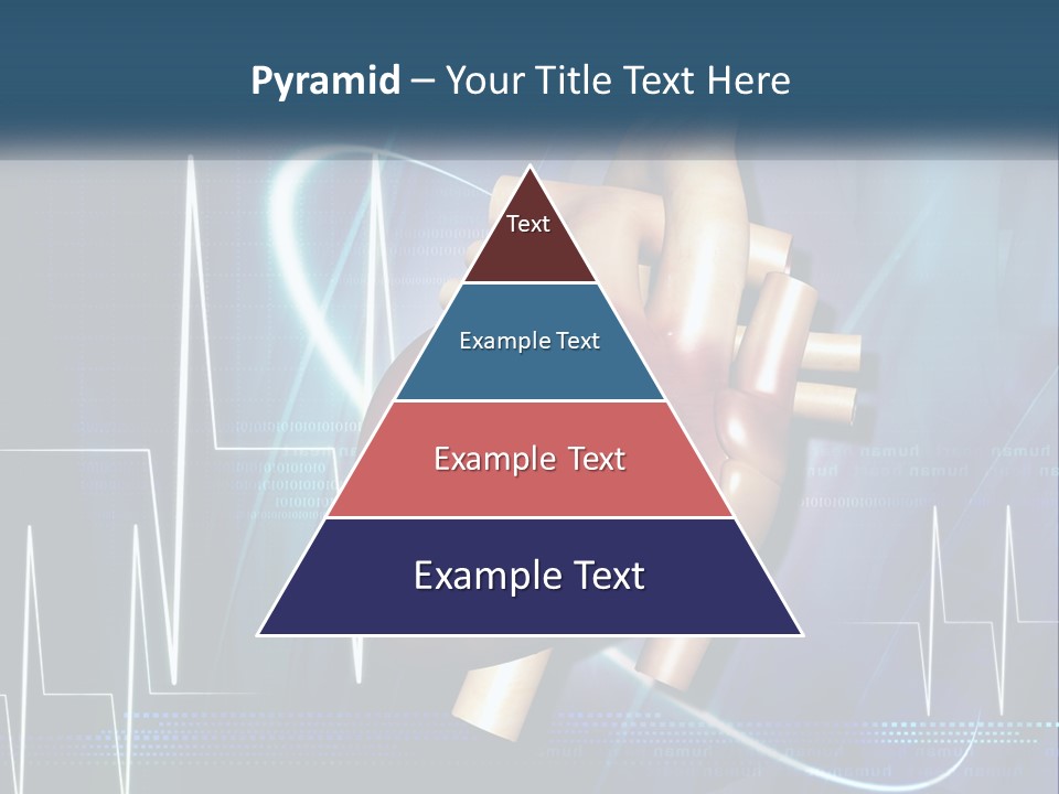 A Medical Powerpoint Presentation With A Heart PowerPoint Template
