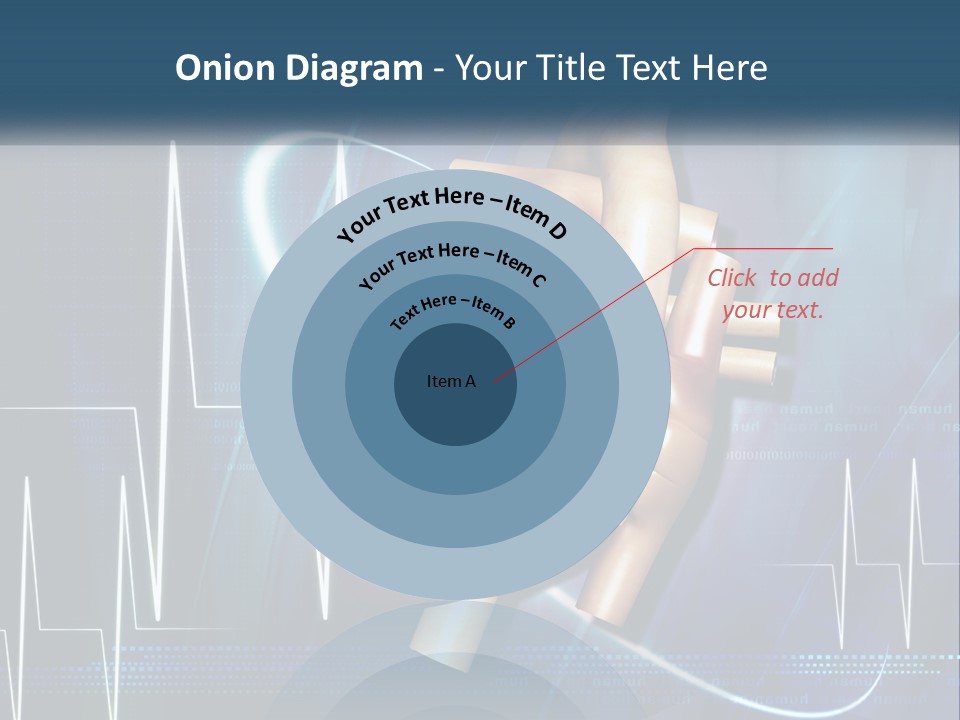 A Medical Powerpoint Presentation With A Heart PowerPoint Template