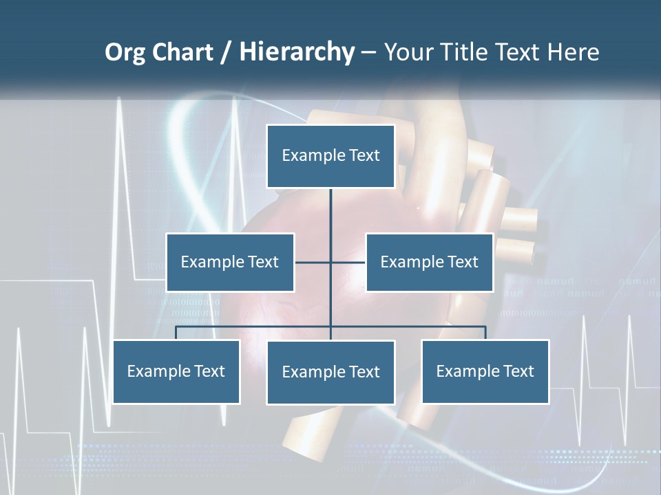 A Medical Powerpoint Presentation With A Heart PowerPoint Template